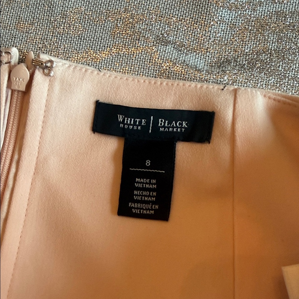 White House Black Market Blush Pencil Skirt - Picture 2 of 6
